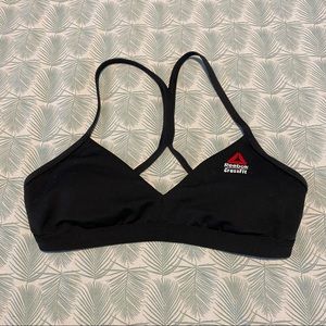 XS Black Reebok CrossFit Micro Bra